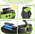 OutdoorBegleiter : Kurbelradio mit Solarzellen